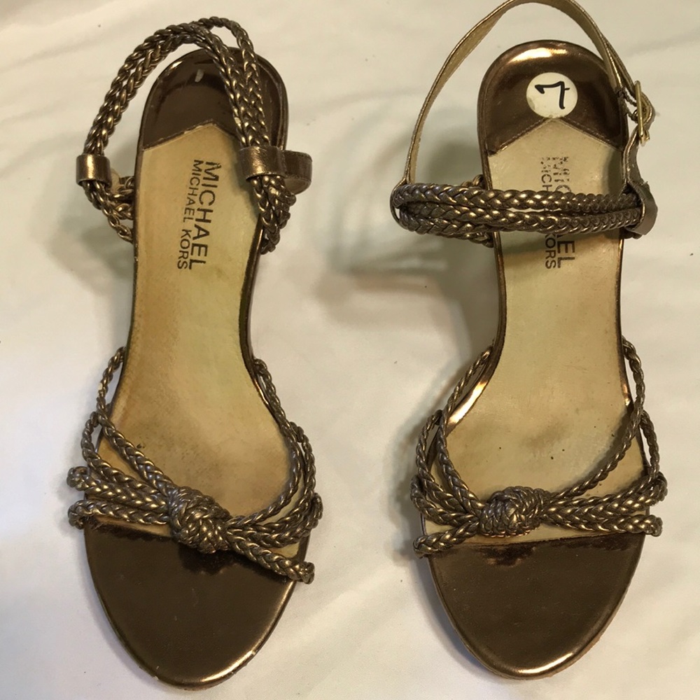 Michael Kors wedge Sandals 7